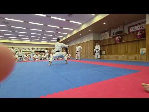 Bassai Sho Kata JKS Shotokan Koji Arimoto guided by Masao Kagawa Shihan