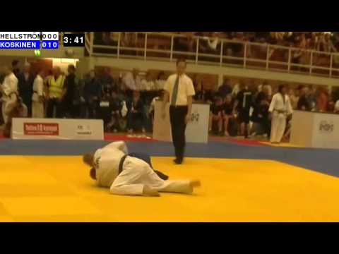 Judo Nordic Championships 2014: B18-55: HELLSTRÖM - KOSKINEN