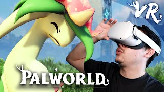 I Spent a Day in Palworld VR...