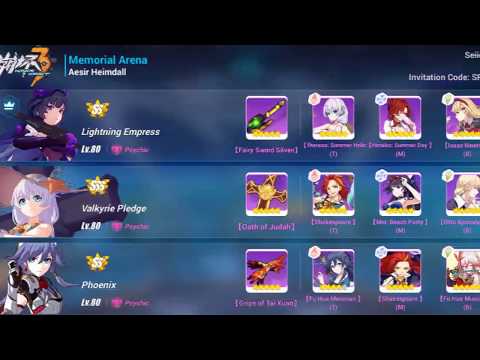 [HI3SEA] Memorial W64 - Assaka (37120); Padrino (31253); Hov (30080)