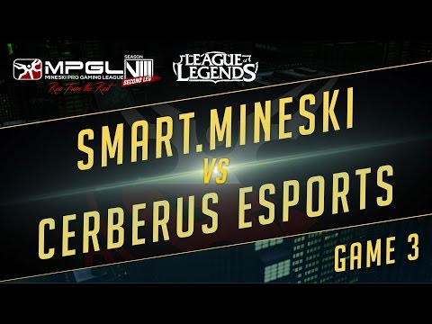 Smart.Mineski vs Cerberus eSports - Mineski Pro Gaming League S8 League of Legends - Game 3 [Week 4]