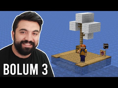 Insane Minecraft Raft Survival - Ali Deniz Şenpotuk Ep. 3