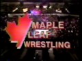 Maple Leaf Wrestling Intro 1993