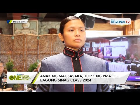 One North Central Luzon: Anak ng magsasaka, top 1 ng PMA Bagong Sinag Class 2024