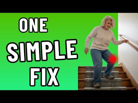 STOP Knee Pain Going DOWN Stairs (#1 Exercise to Fix It!)