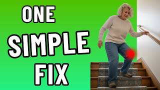 STOP Knee Pain Going DOWN Stairs (#1 Exercise to Fix It!)