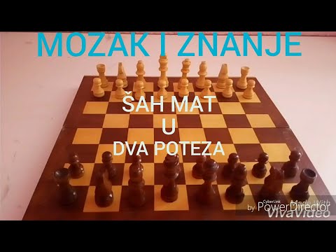Šah mat u 2 poteza (chess)