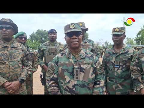 Army Chief Maj. Gen. Gbetanu arrives in Upper East as 400 troops prepare for Bawku peace mission