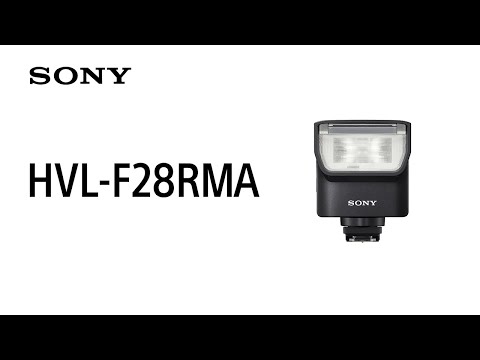 Sony Alpha HVL-F28RM External Flash with Wireless Remote Control