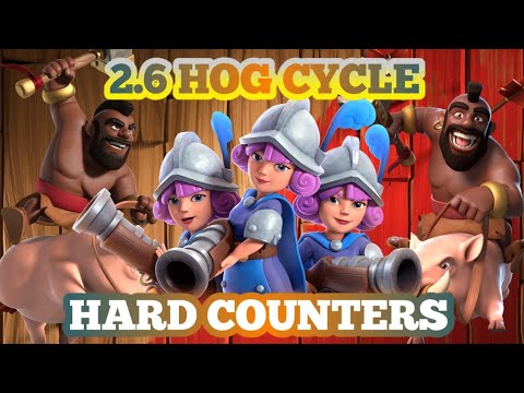 2.6 Hog Cycle Vs Hard counters - Hog cycle Vs Splashyard - 2.6 hog Cycle gameplay - Hog Cycle Guide