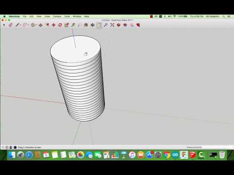 Screw Shape In Sketchup