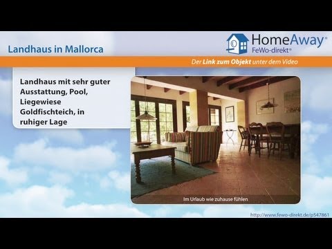 Pollenca/Pollensa: Landhaus mit sehr guter Ausstattung, Pool, Liegewiese - FeWo-direkt.de Video