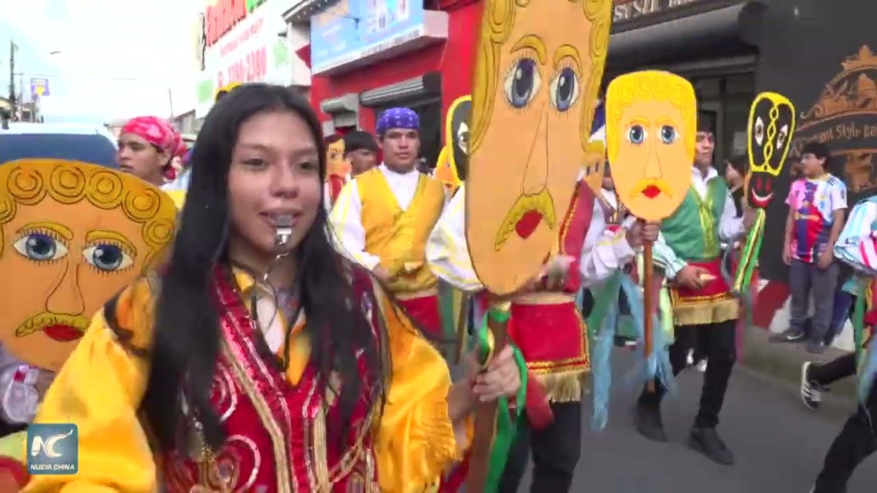 Nicaragua conmemora con desfile dos décadas del Güegüense como Patrimonio Inmaterial de la Humanidad
