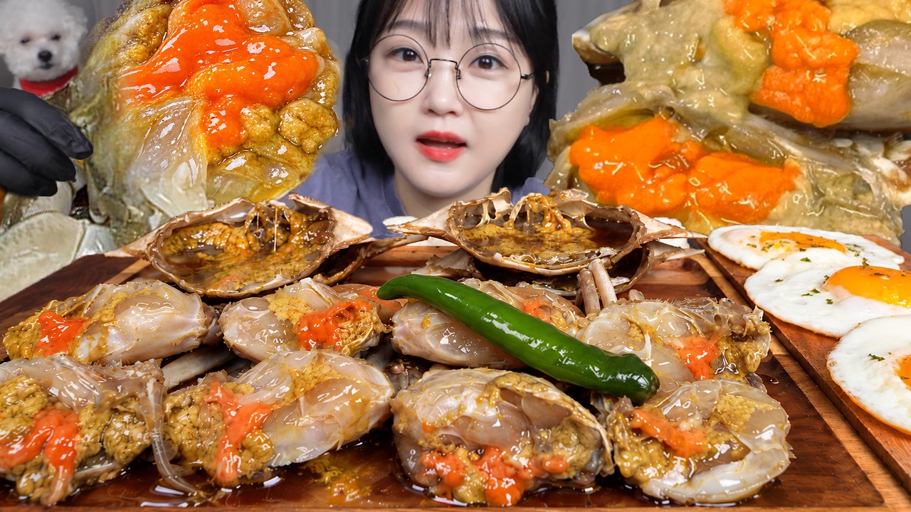 역시 밥도둑은 간장게장🦀 게딱지에 밥까지 싹싹 먹방 Soy Marinated Crab Mukbang ASMR