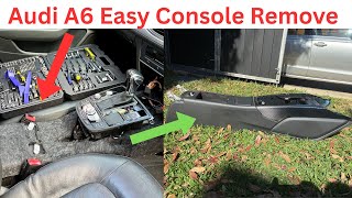Audi A6 2012-2018 Console Removal