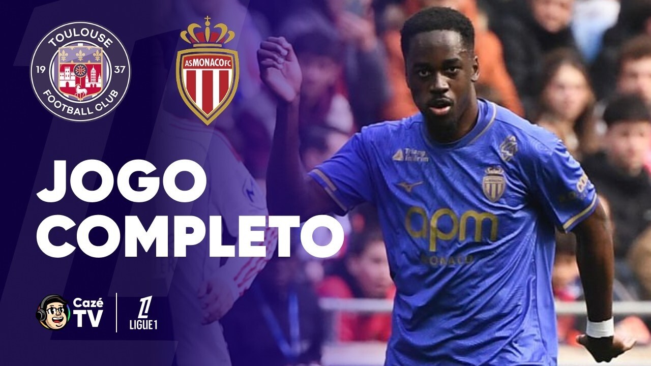 JOGO COMPLETO: TOULOUSE X MÔNACO | LIGUE 1 2025/2026 | 31ª RODADA