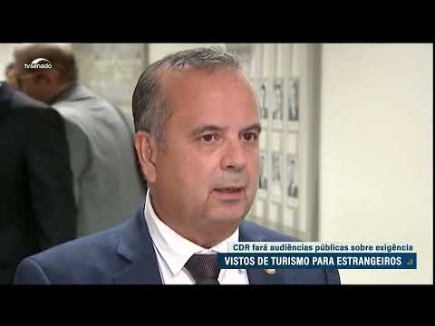 Exigência de visto para turistas estrangeiros será debatida por senadores