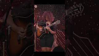 Rollin On Acoustic Solo Jackie Venson #guitar #music #acoustic #blues #shortsfeed #guitarsolo #atx