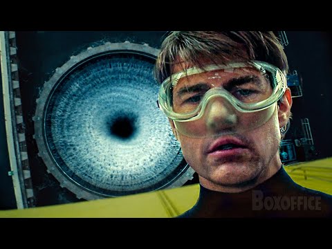 Tom Cruise held his breath for 6 MINUTES to film this scene 🌀 4K