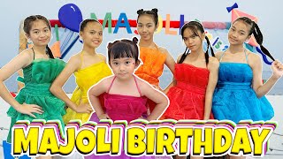 Download lagu DANCE JOGET ZUMBA GOYANG AT MAJOLI'S BIRTHDAY | WOP WOP UNTOUCHABLE | BESTIE BESTIE | ALOHA PIK mp3