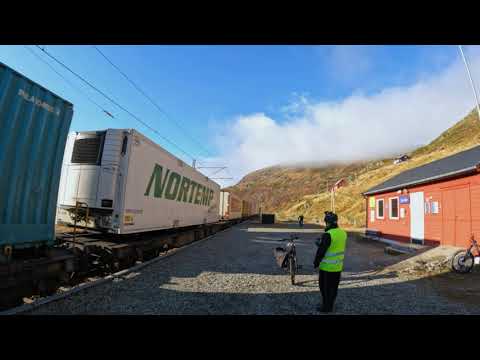Freight train at Upsete