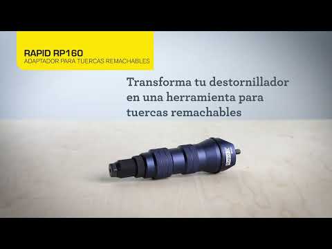 Adaptador para tuercas remachables Rapid RP160
