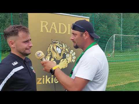 Wywiad z trenerem po meczu   Sokół Słotwina - LKS Victoria Hażlach