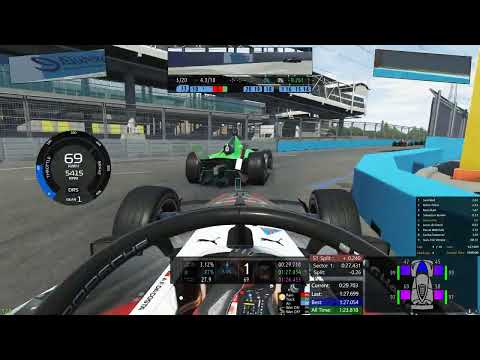 rFactor 2 : Formula E Gen3 . London E-Prix . Felix Da Costa . Porsche