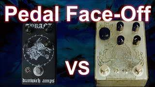 Video thumbnail for Pedal Face-Off – Dunwich HM-2 clone comparison - Tyrant vs. Nihilist by Dome