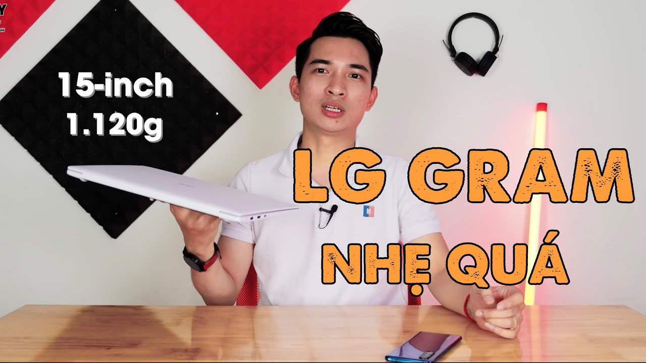 Laptop 15 inch nặng chỉ hơn 1kg, KHÔNG THỂ TIN NỔI nó NHẸ thế - LG Gram!