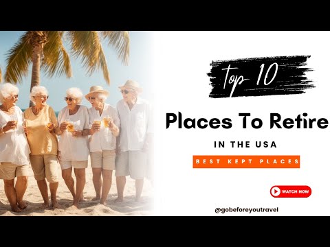 10 Best Kept Secret Places to Retire in the United States! #retirement #usa