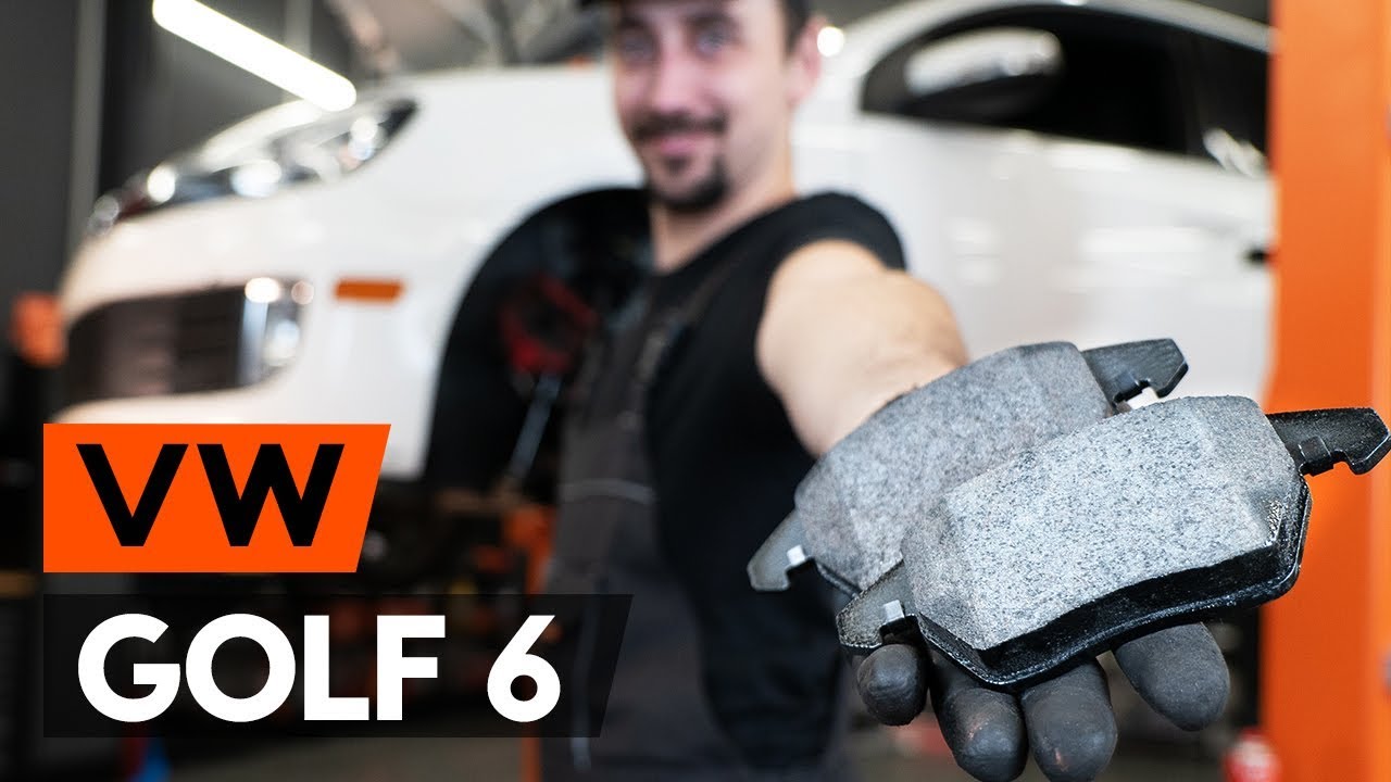 Πώς να αλλάξετε τακάκια φρένων εμπρός σε VW Golf 6 - Οδηγίες αντικατάστασης