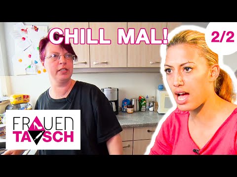 Zocken anstatt putzen! - "Dein Mann tut mir leid!" - 2/2 I Frauentausch