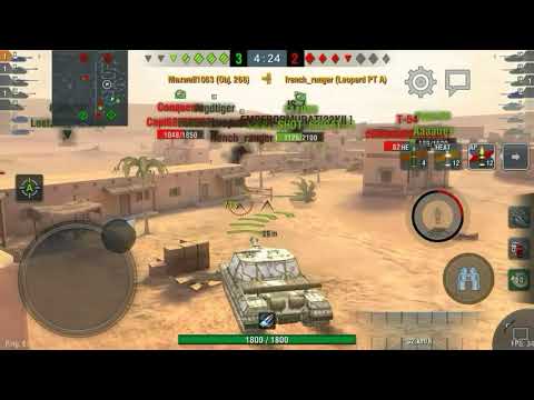 WoT Blitz- Obj 268 ACE (6,400 Damage)