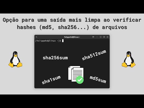 Vídeo: Gerar MD5: perguntas e respostas sobre hash