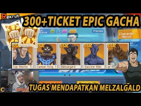 🔥🔥327 TICKET GACHA UNTUK MENDAPATKAN MELZALGALD (PART 1) - ONE PUNCH MAN:The Strongest