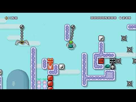 an automatic level 2 by MarioIsFat - Super Mario Maker 2 - No Commentary 1bv