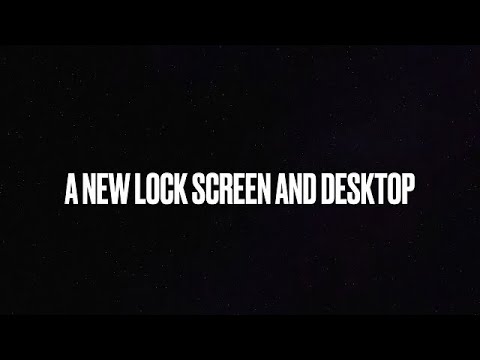 New Lock Screen and desktop : how I design it pt2