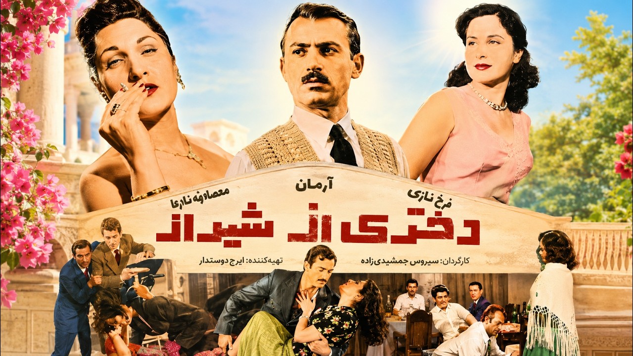 فیلم بدون سانسور دختری از شیراز   رنگی شده