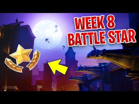 FORTNITE SEASON 10 WEEK 8 SECRET BATTLE STAR LOCATION !