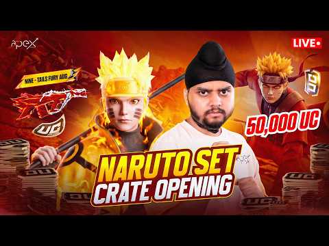 50K UC NARUTO CRATE OPENING WITH KIOLMAO  | APEX GAMING