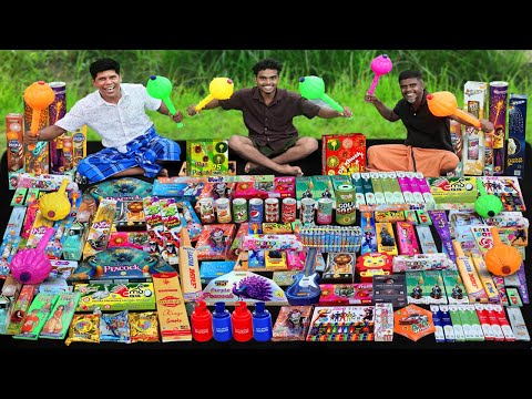 100+ Variety Diwali Crackers Testing Worth 30000 | പടക്കകട തീയ്യിട്ടപ്പോൾ