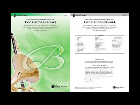 Con Calma (Remix), arr. Doug Adams -- Score & Sound