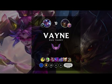Vayne ADC vs Kog'Maw - EUW Master Patch 12.7