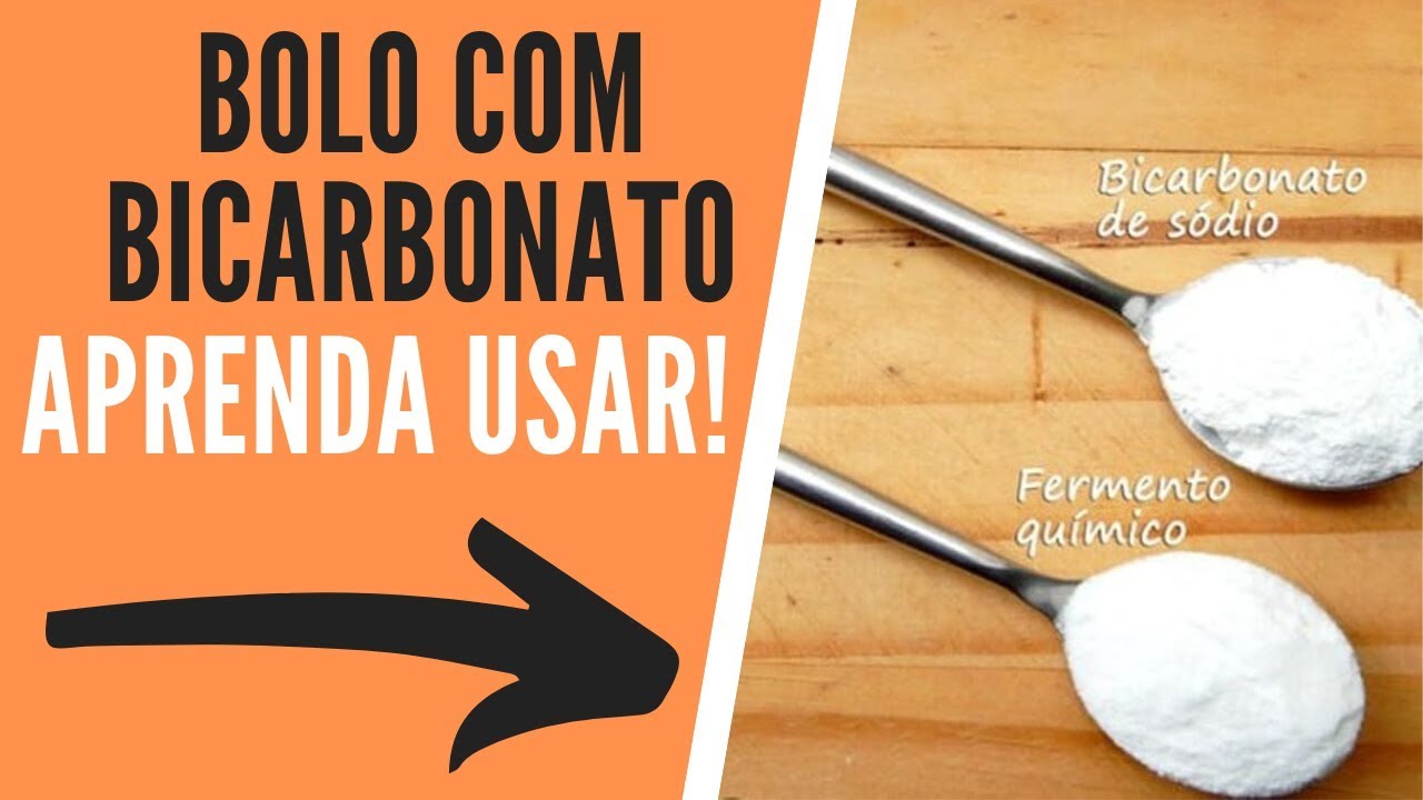 BOLO COM BICARBONATO NO LUGAR DO FERMENTO: COMO USAR
