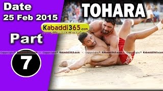 Tohara (patiala) Kabaddi Tournament 25 Feb 2015 Part 1 by Kabaddi365.com