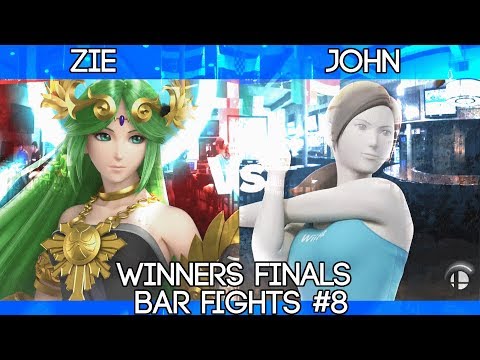 Zie (Palutena) vs. John (Wii Fit Trainer) - Bar Fights #8 Winners Finals