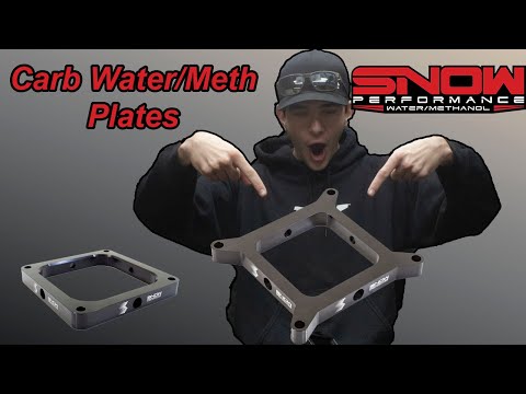 Snow Performance Carbureted Water/Methanol Plates