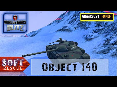 Obj.140: 6500 Damage , 4 Frags - WOT BLITZ -