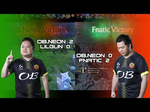 OB.Neon BTS - Match against LilGun & Fnatic